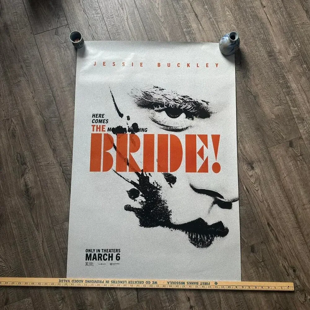 2026 The Bride Official Theatrical D/S Original Movie Promo Poster Print - Picture 4 of 8